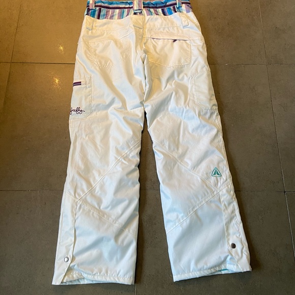 White Firefly ski pants - Picture 2 of 8